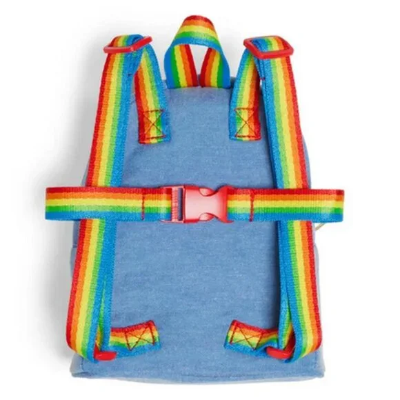 NWT ~ YOULY Pride Dog Backpack, Large/X-Large, Rainbow Design "You Be You" - Picture 5 of 9